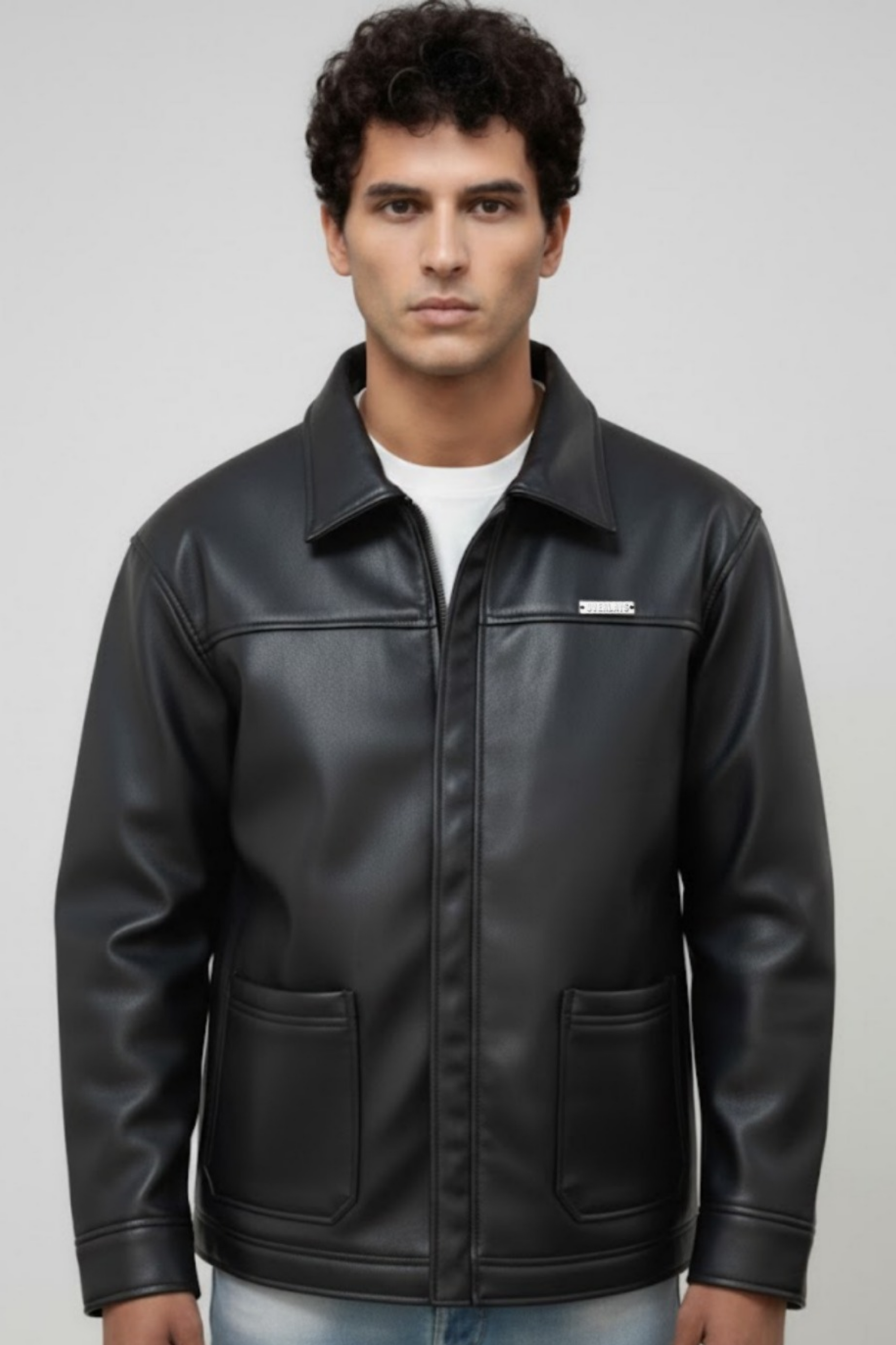 Raven Miler Faux Leather Jacket