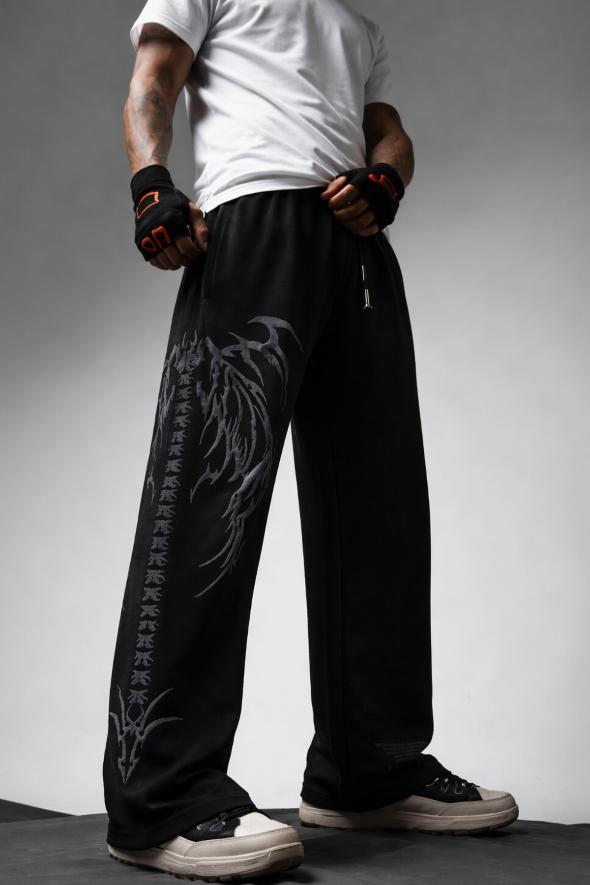Shadow Wings Black Joggers