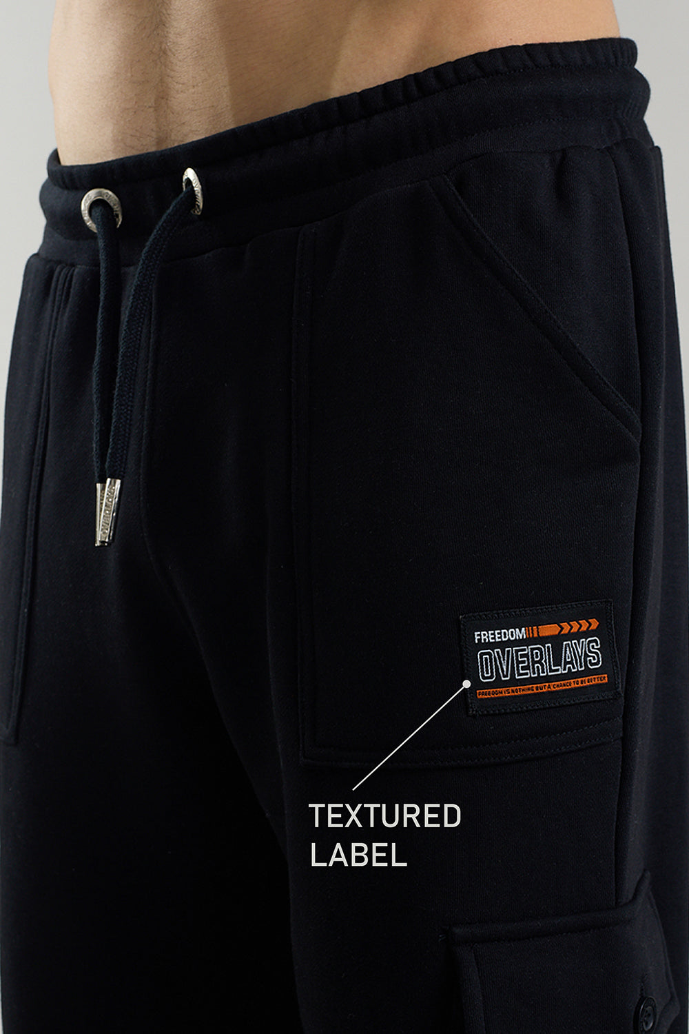 Heavy Weight Combat Black Joggers