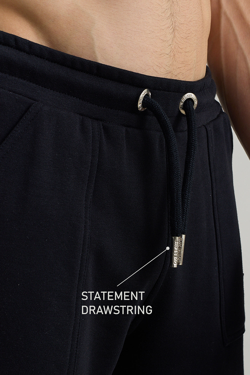 Heavy Weight Combat Black Joggers