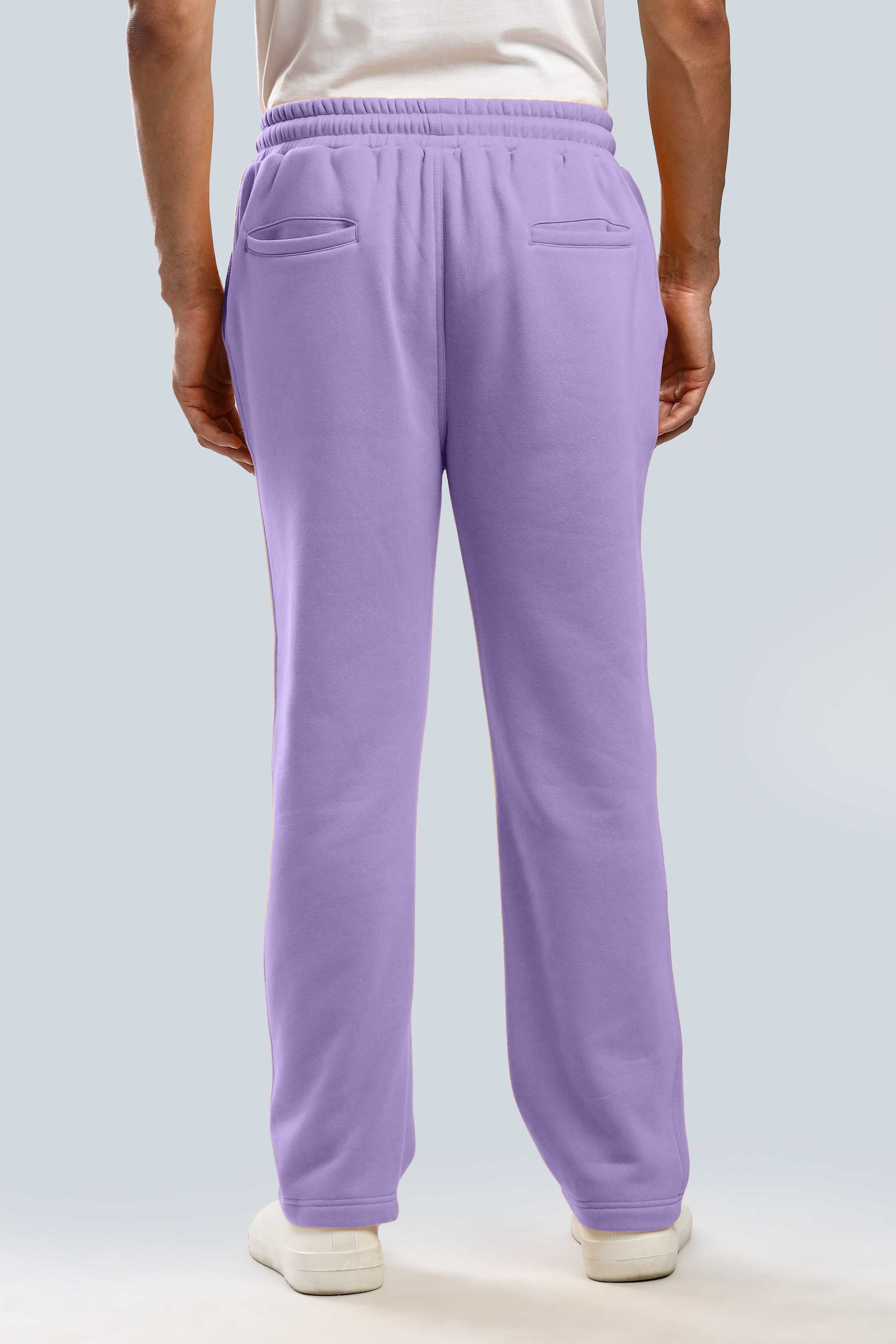 Lavender Heavy Weight Straight Fit Jogger