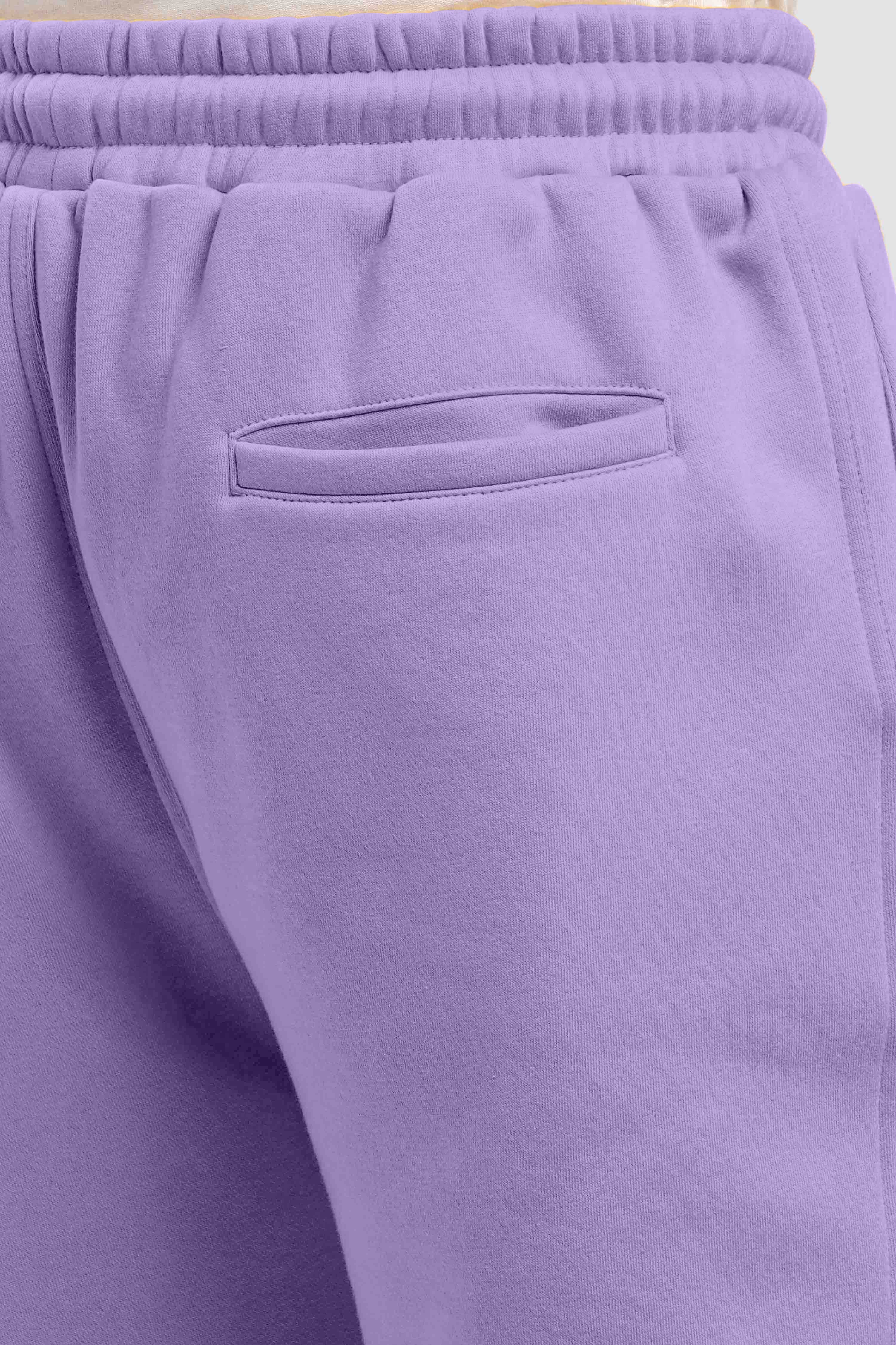 Lavender Heavy Weight Straight Fit Jogger