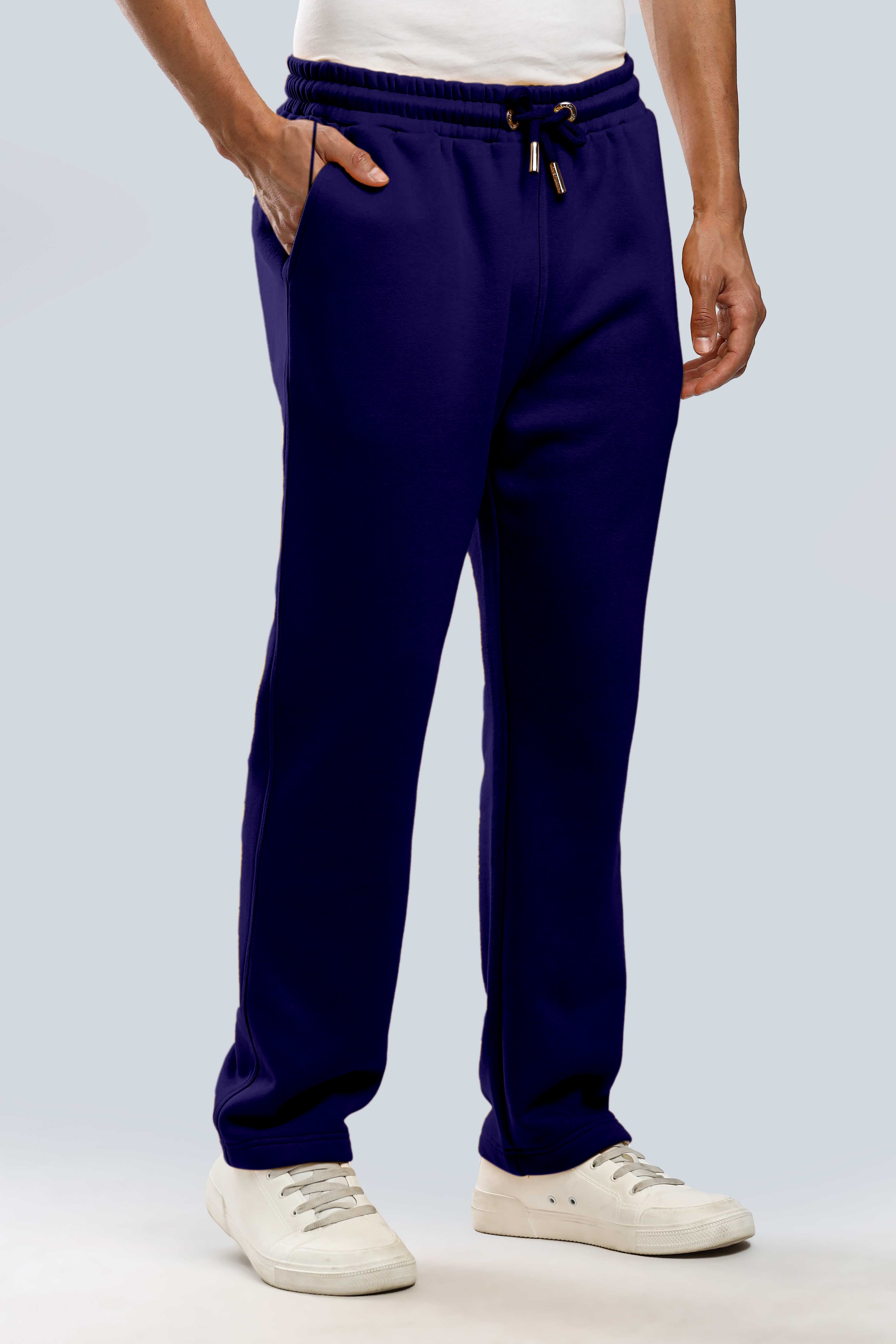 Navy Heavy Weight Straight Fit Jogger