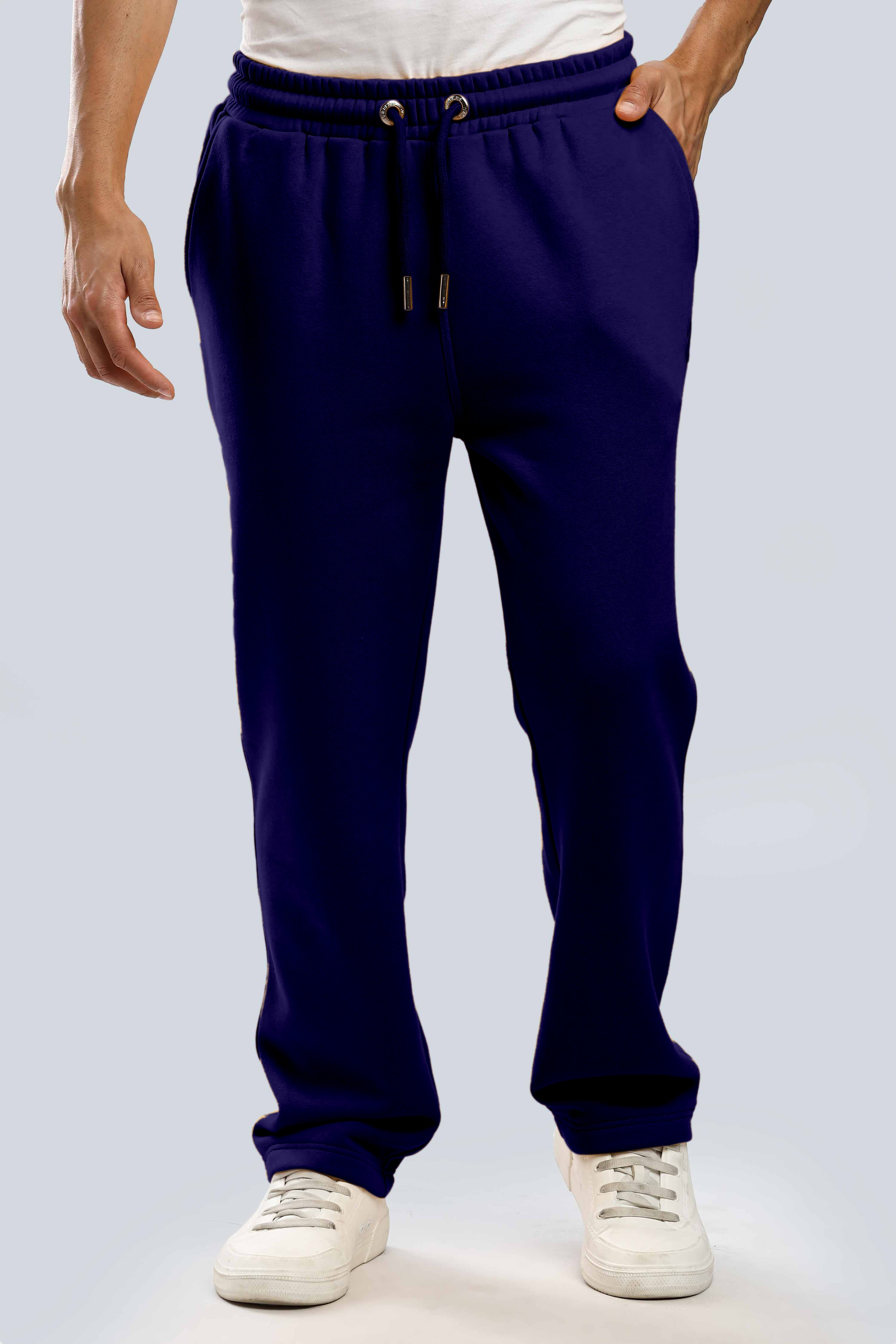 Navy Heavy Weight Straight Fit Jogger