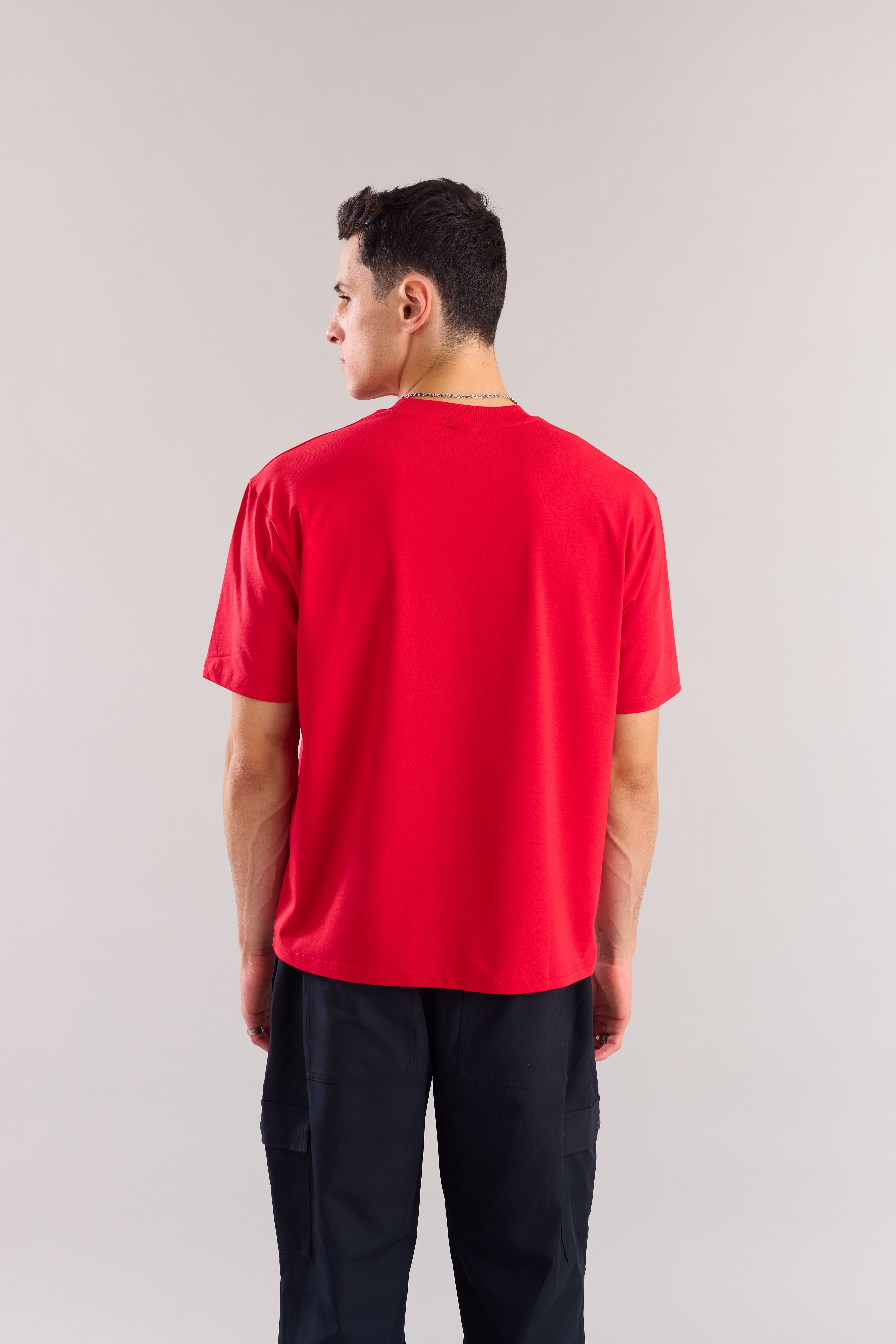 Be The Change Red  Relaxed Fit T-shirt - Ultra Soft