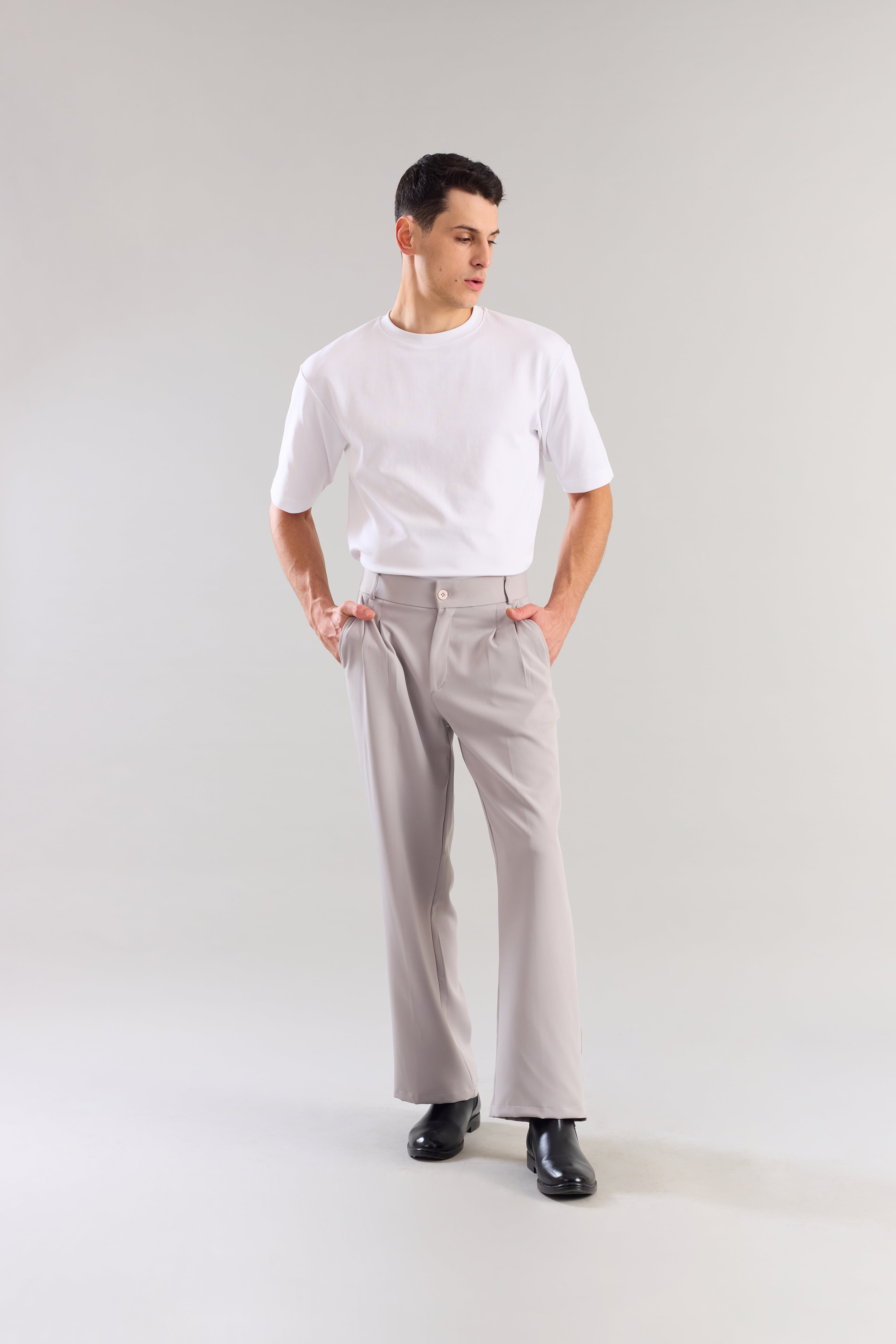 Grey Korean Pant