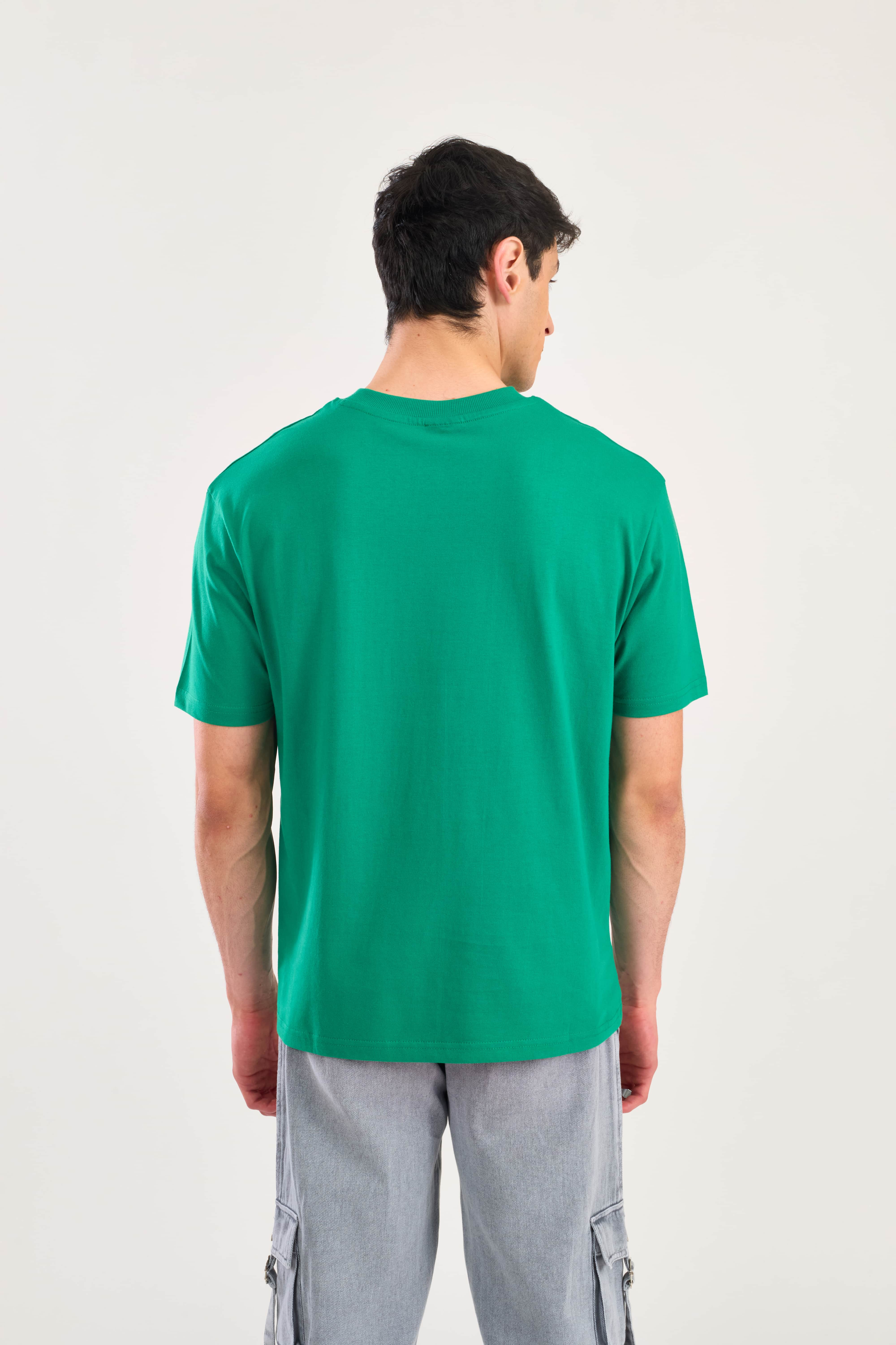 Green Arc Relaxed Fit T-Shirt