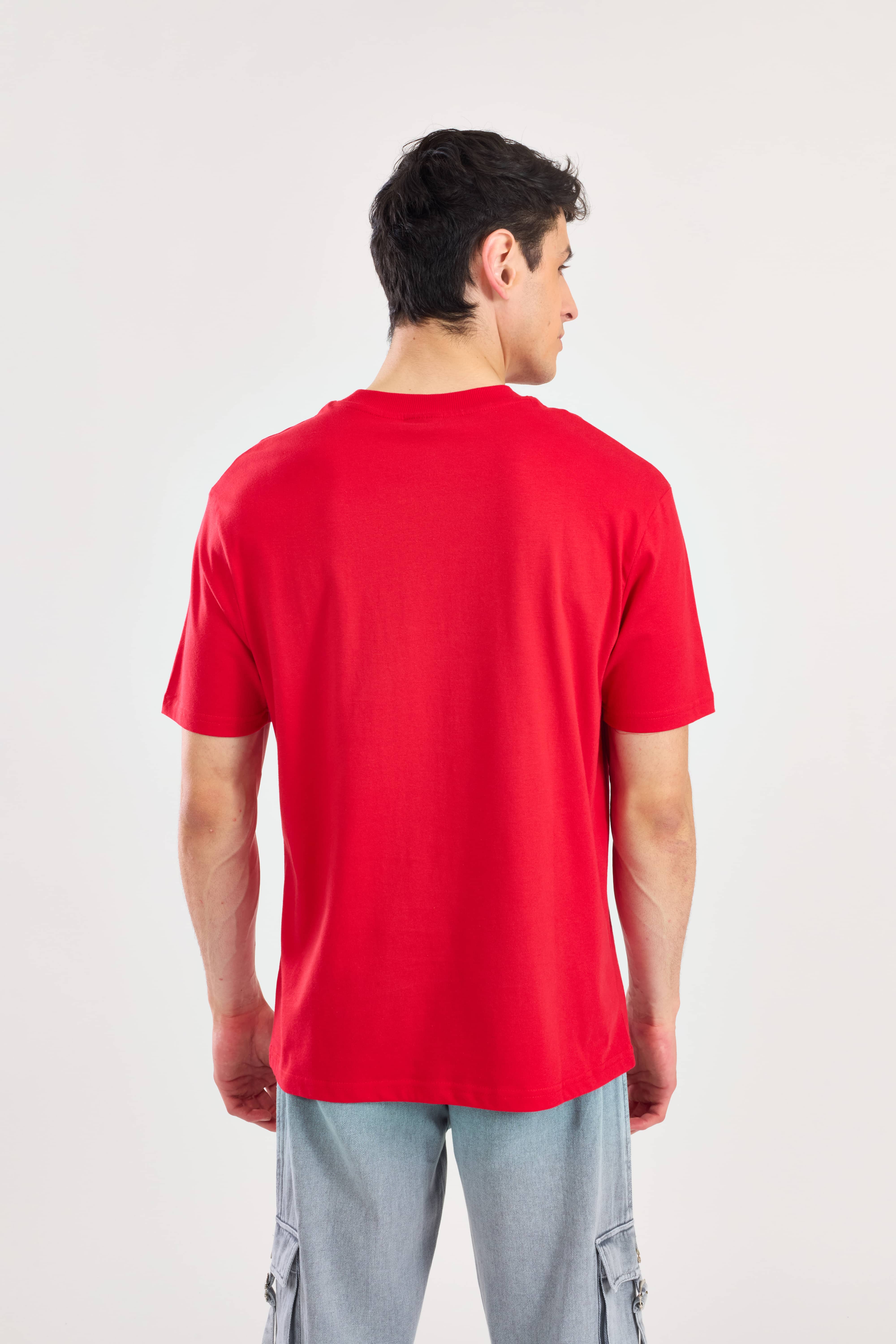 Red Arc Relaxed Fit T-Shirt 1