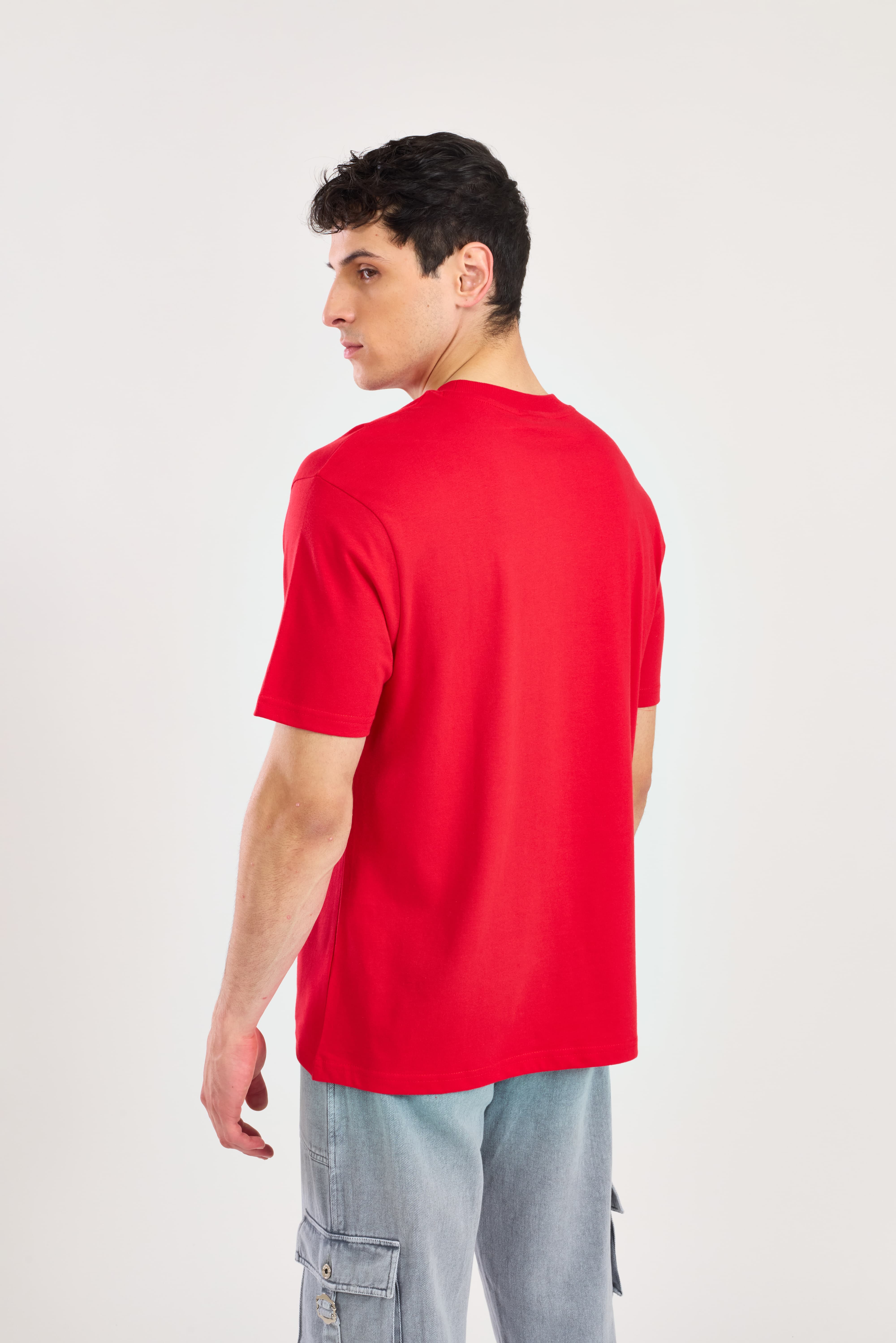 Red Arc Relaxed Fit T-Shirt 1