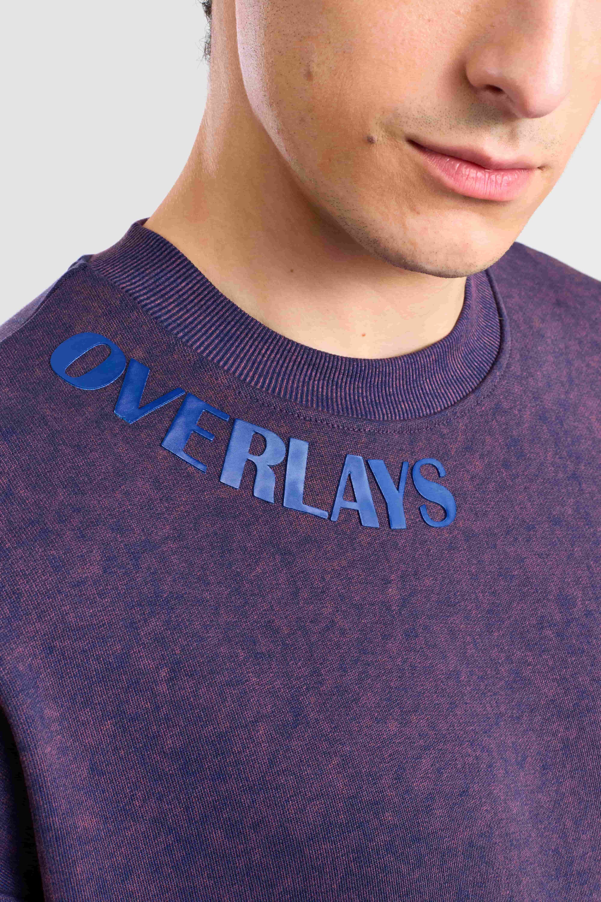 Purple Vortex Oversized T-Shirt