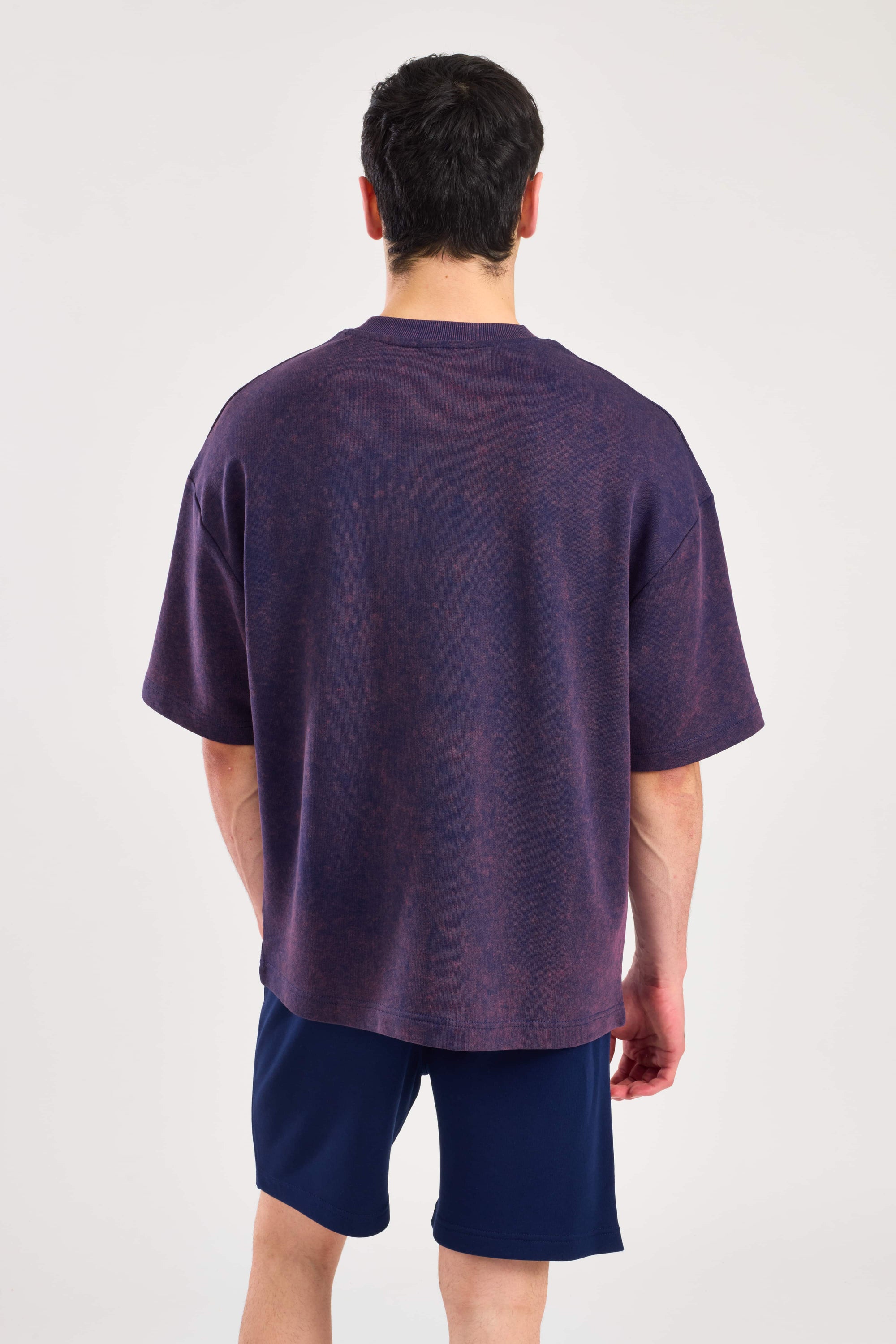 Purple Vortex Oversized T-Shirt