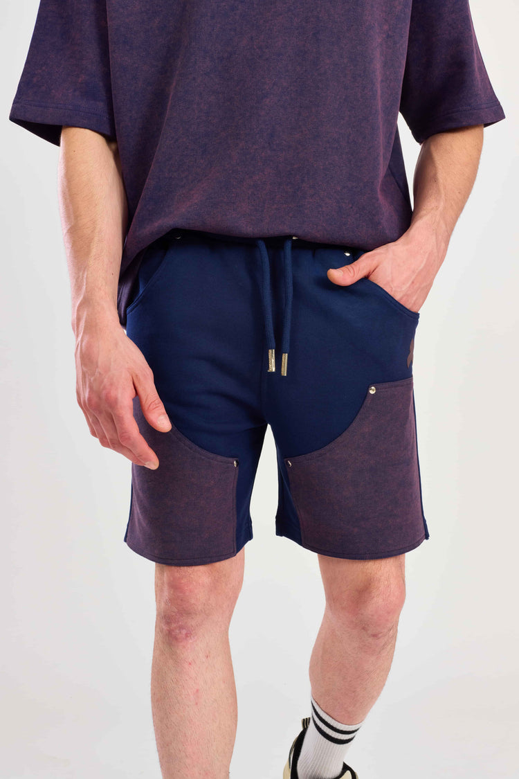 Navy Stud Vortex shorts