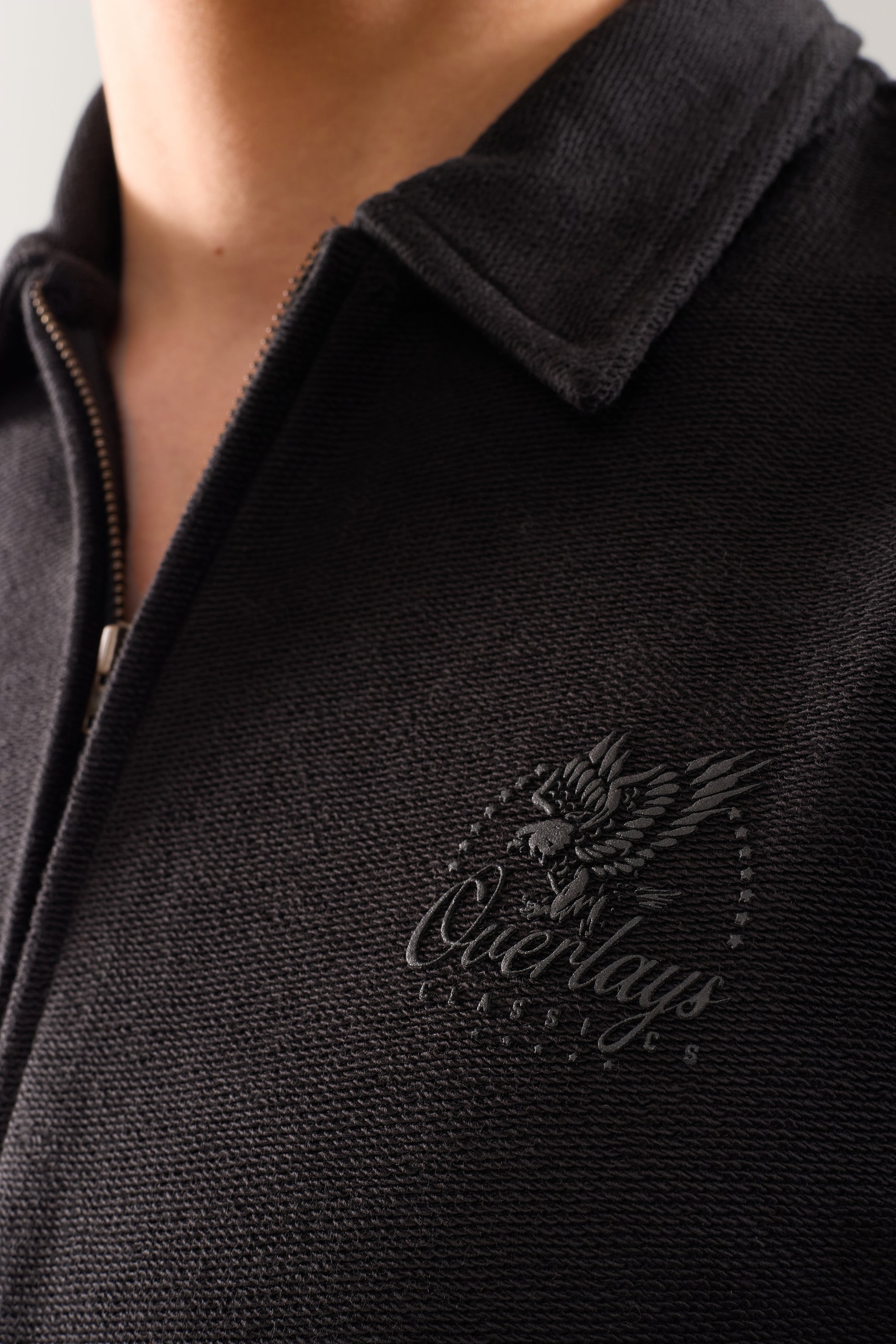 Textured Midnight Polo