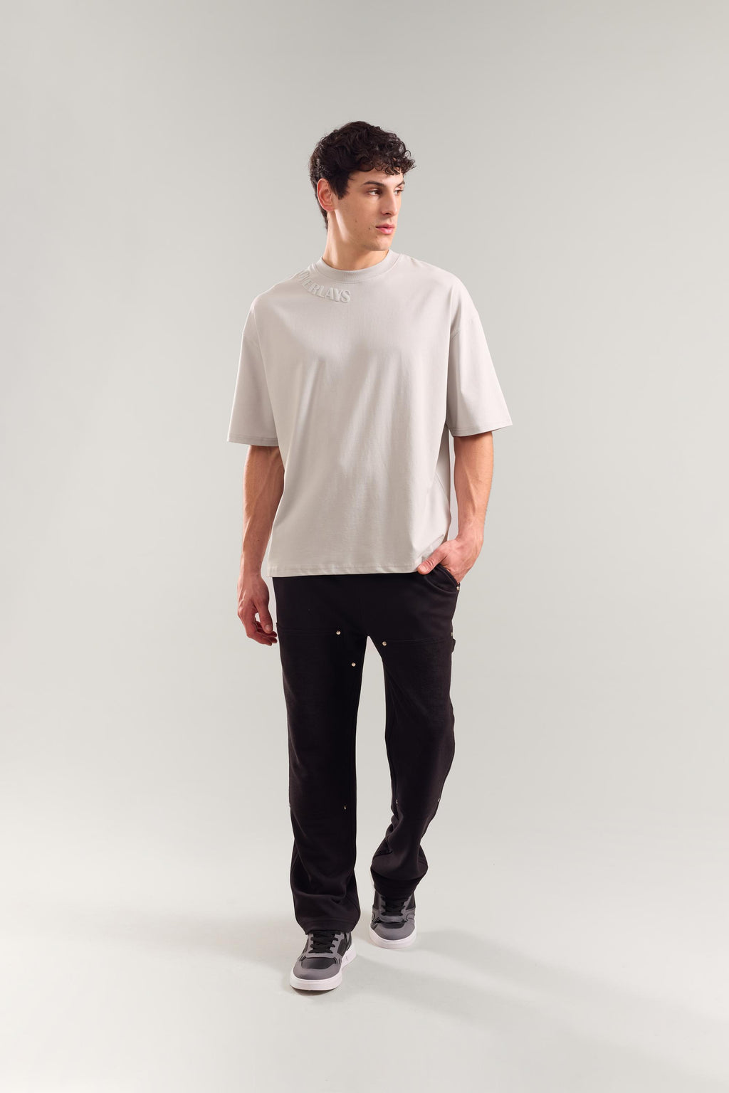 Grey Warrior - The Warrior Arc Oversized T-shirt - Ultra Soft