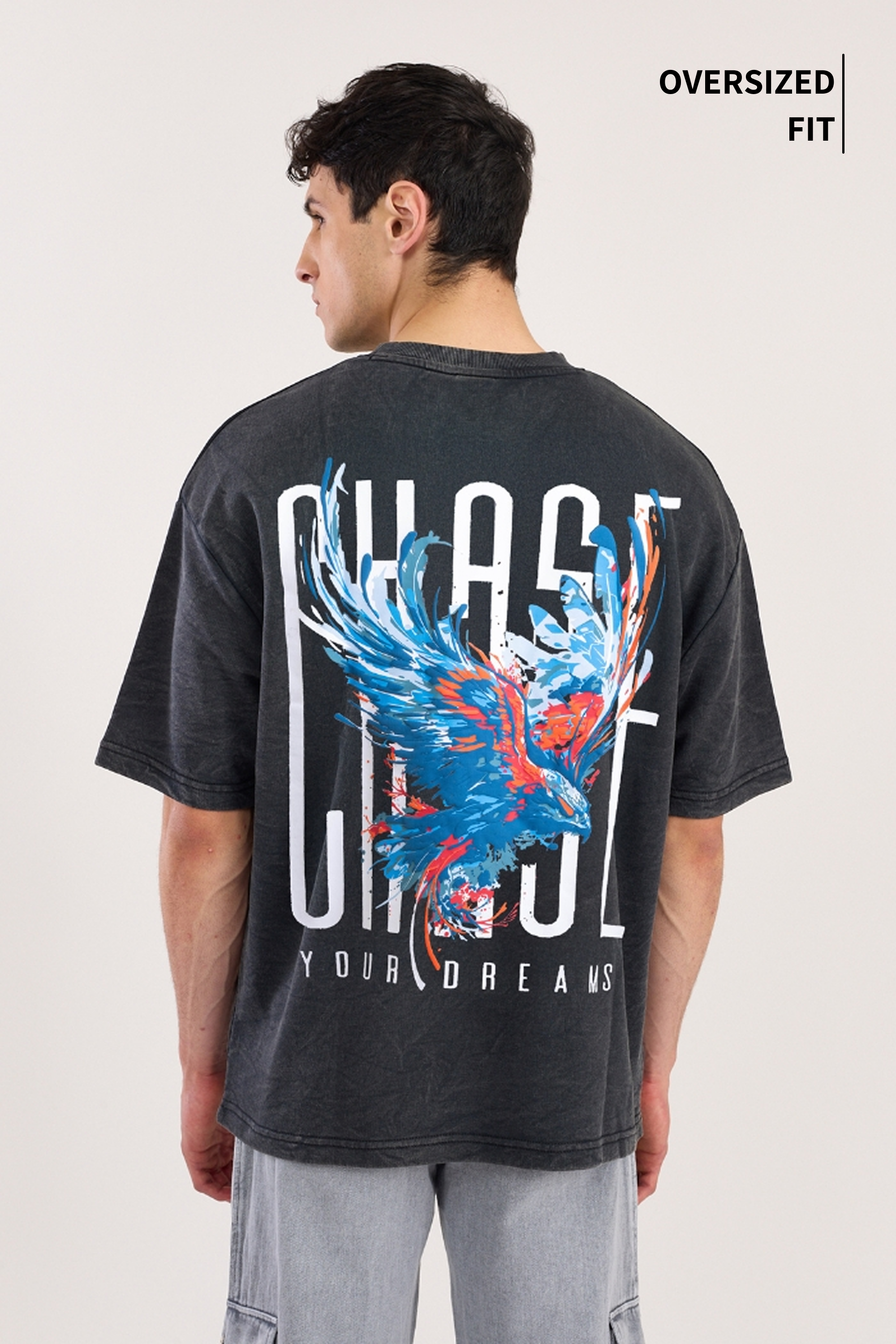 Chase Onyx Heavy Weight Oversized Fit T-Shirt