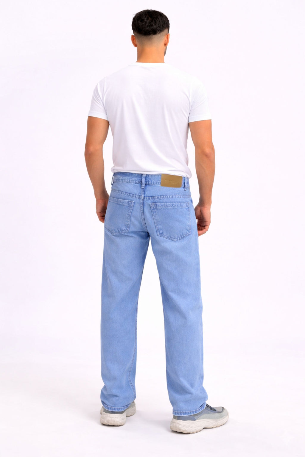 Blue Circuit Vintage Washed Blue Cargo
