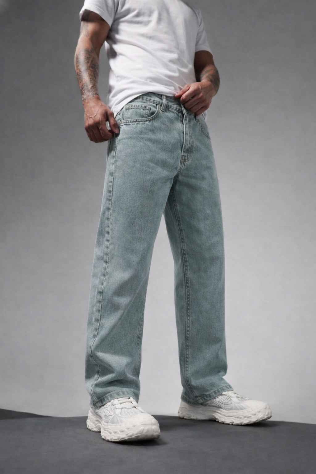 Moss Vintage Washed Cargo