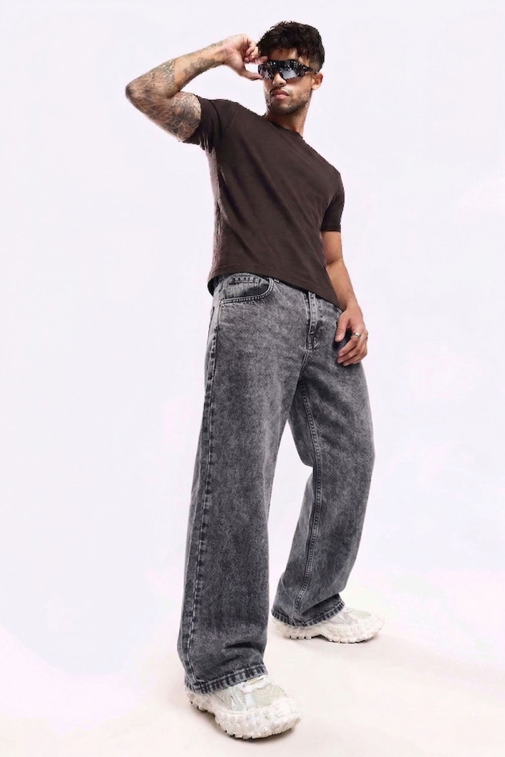 Shadow Vintage Washed Grey Cargo