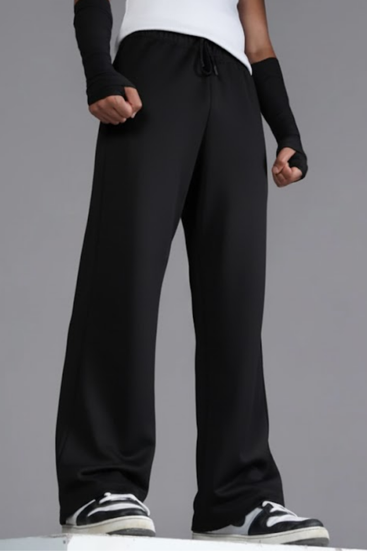 Noir heavyweight black joggers