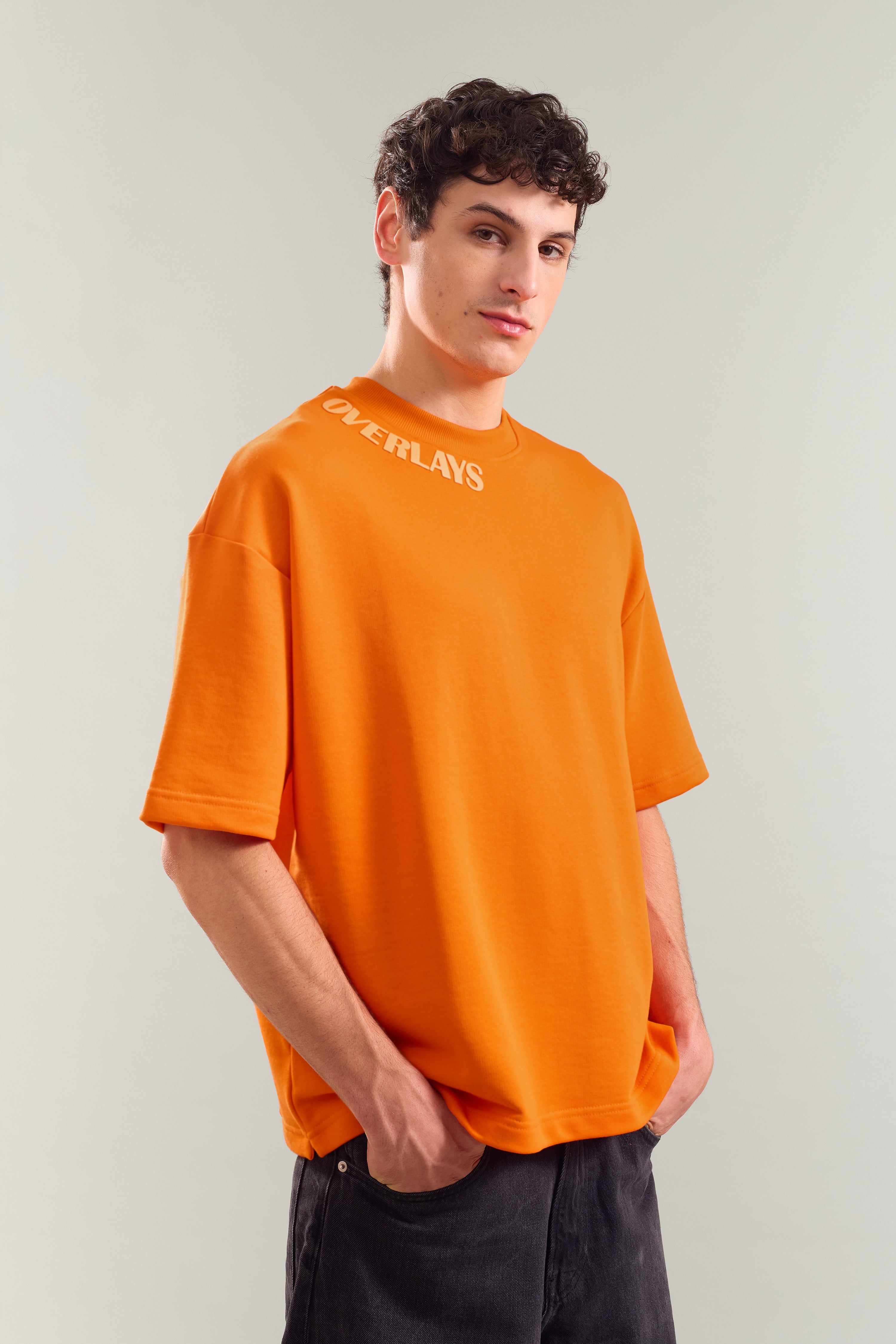 Orange ARC Oversized Fit T- Shirt