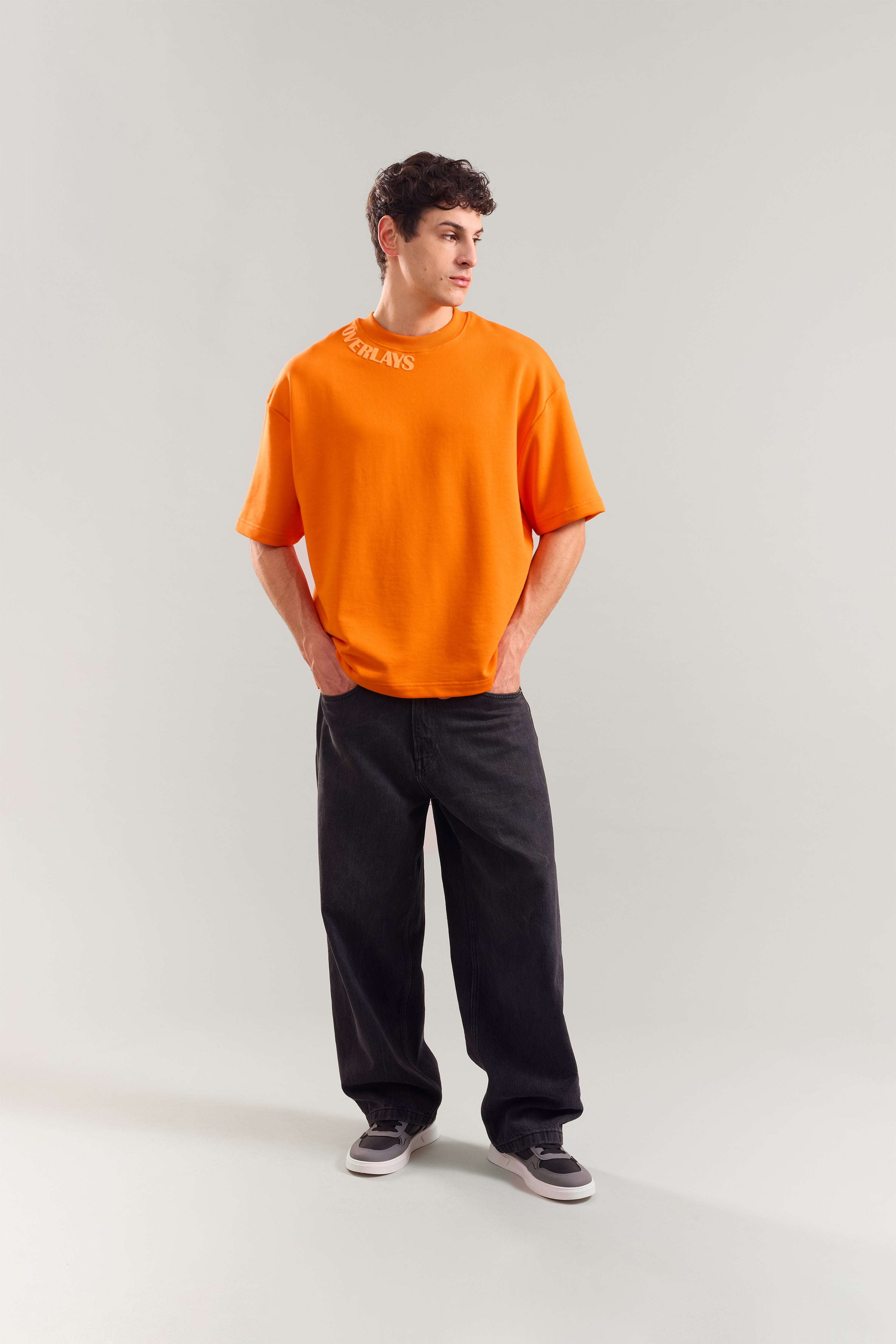 Orange ARC Oversized Fit T- Shirt