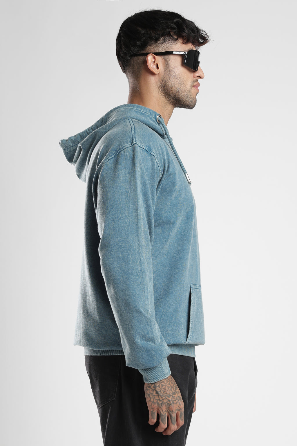 Marine drift Distressed hoodie