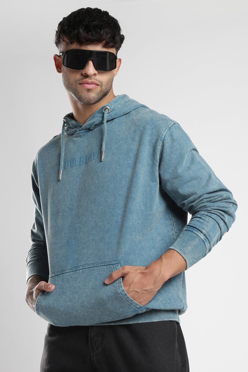 Marine drift Distressed hoodie