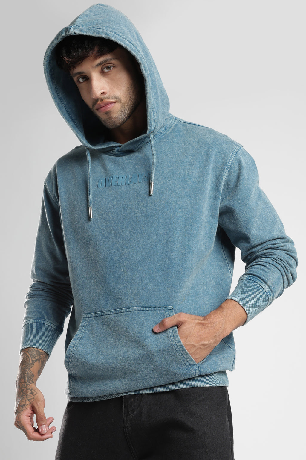 Marine drift Distressed hoodie