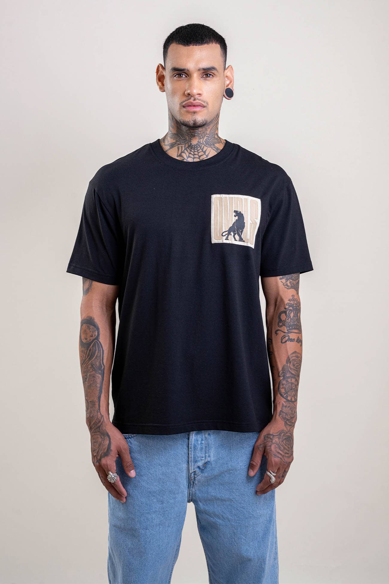 Royal Panther Relaxed Fit 100% Soft Cotton T-shirt