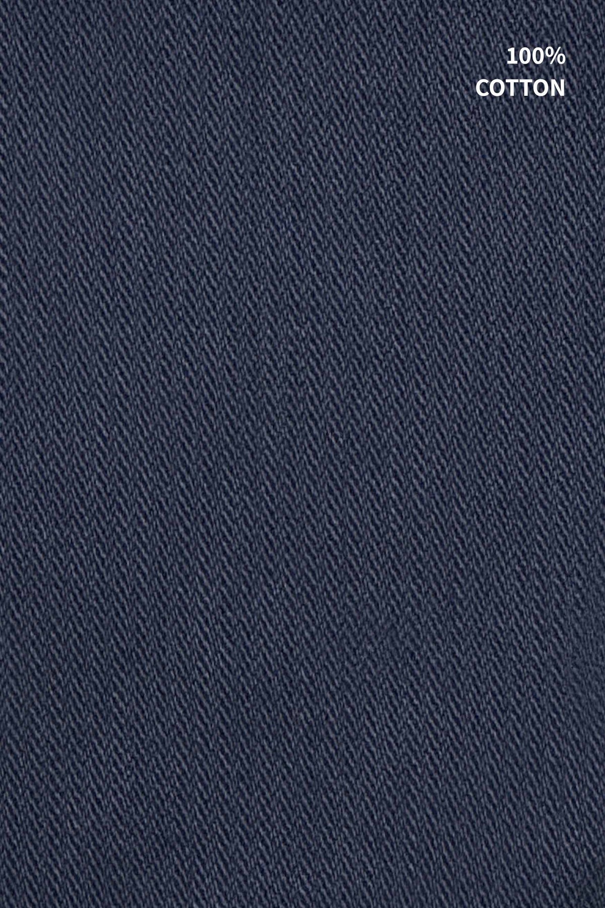 Navy Fade Wash Distressed Baggy Denim