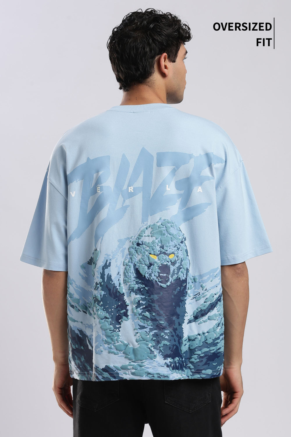Polar Blaze Blue Oversized T-shirt