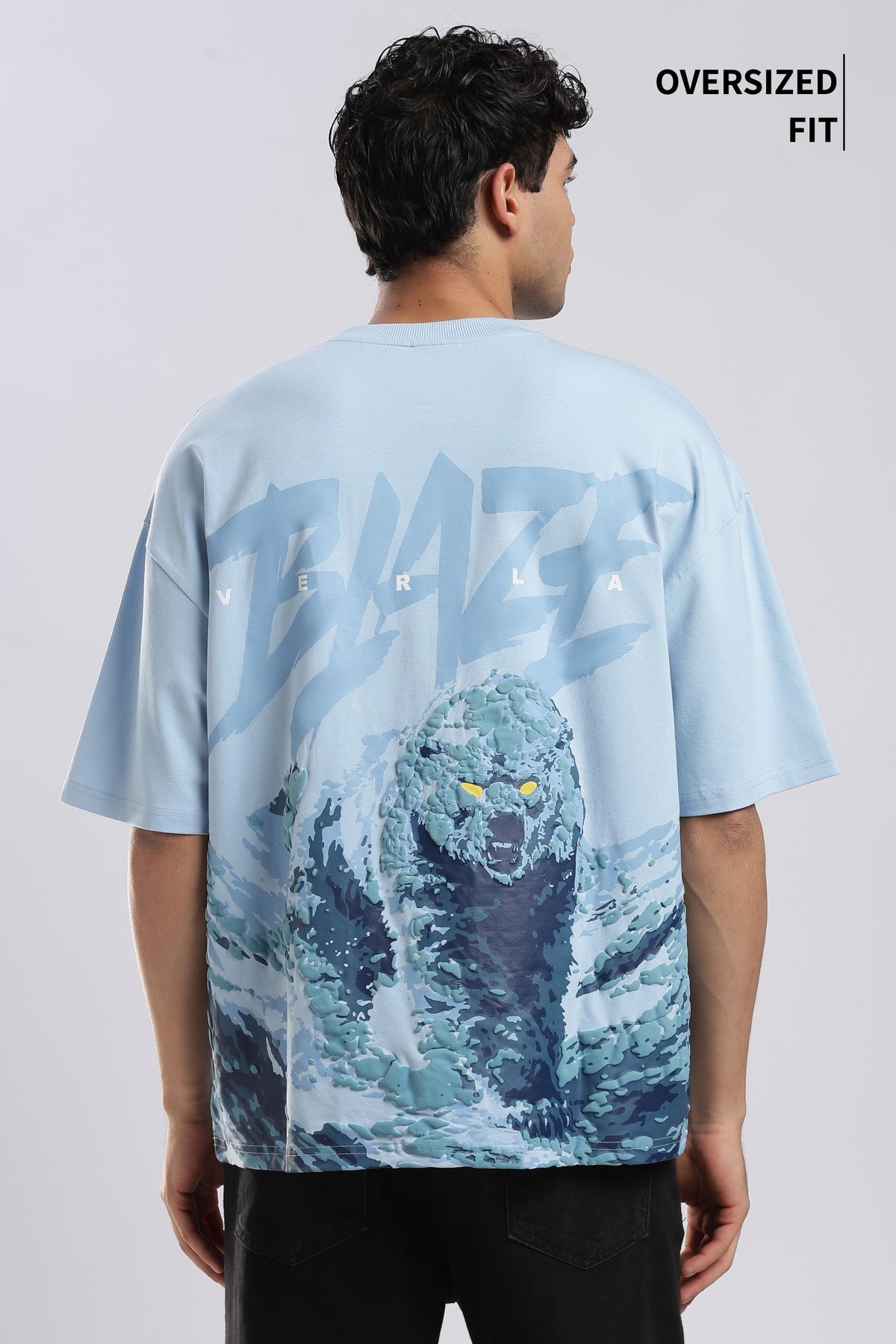 Polar Blaze Blue Oversized T-shirt