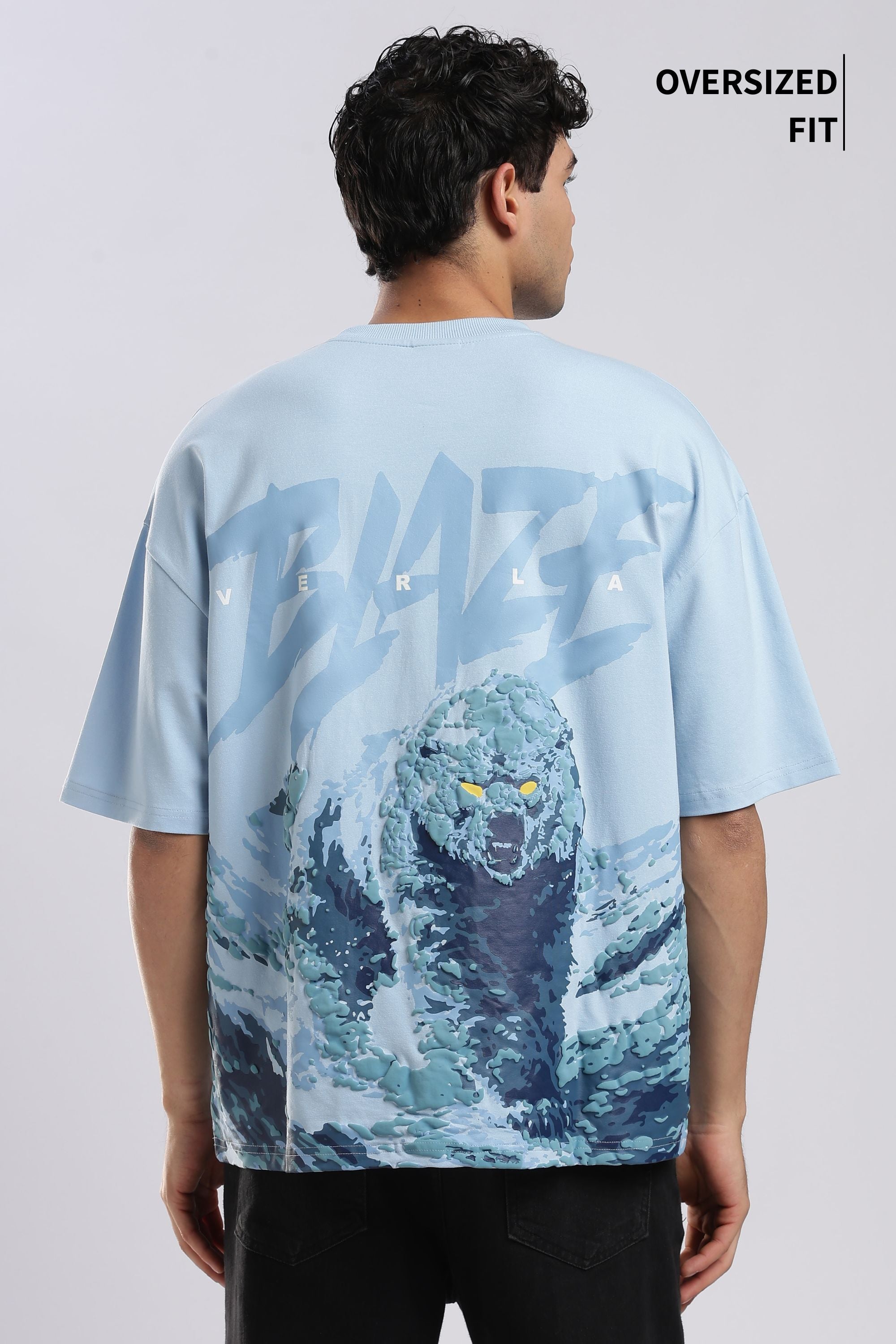 Polar Blaze Blue Oversized T-shirt