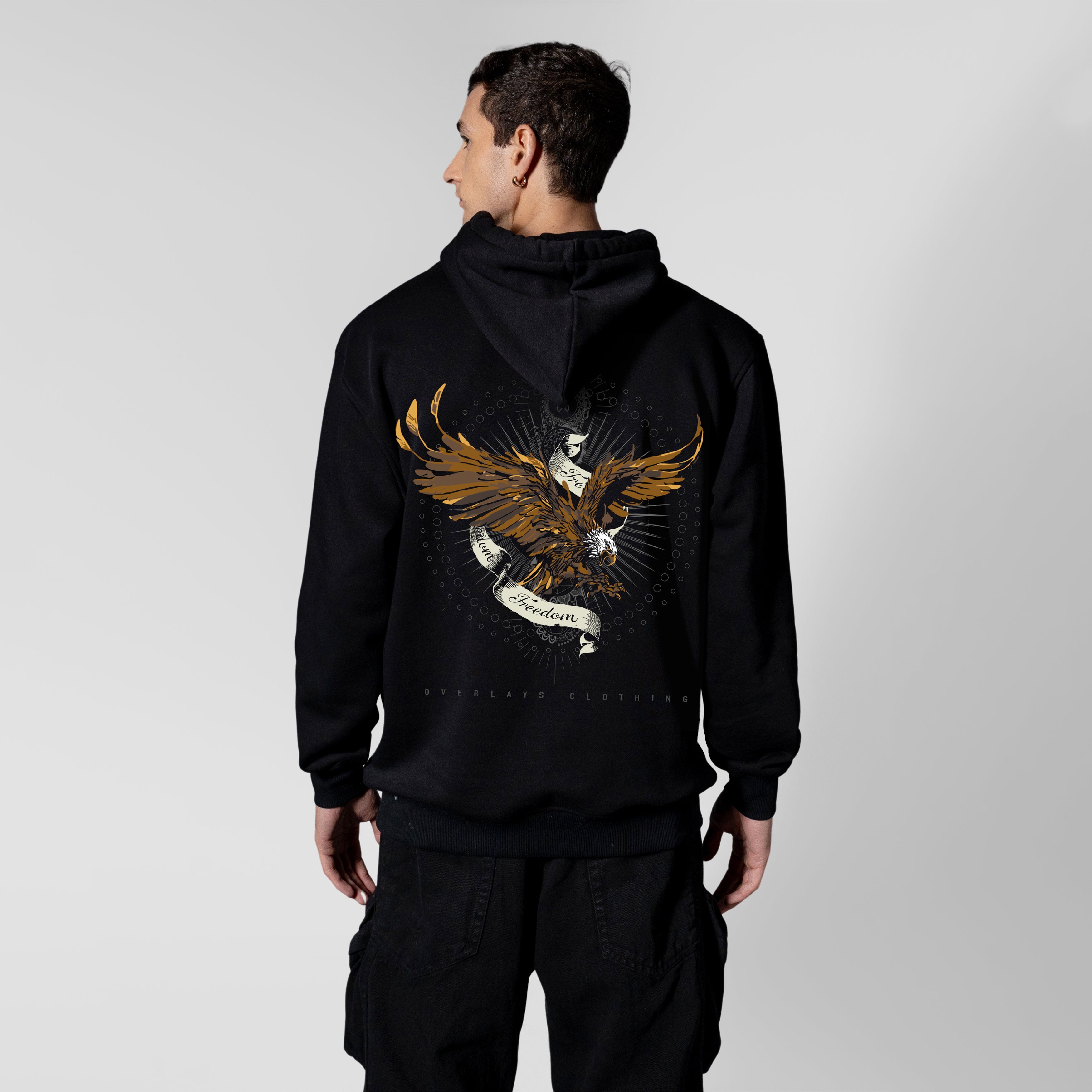 The Freedom Raven Oversized Hoodies