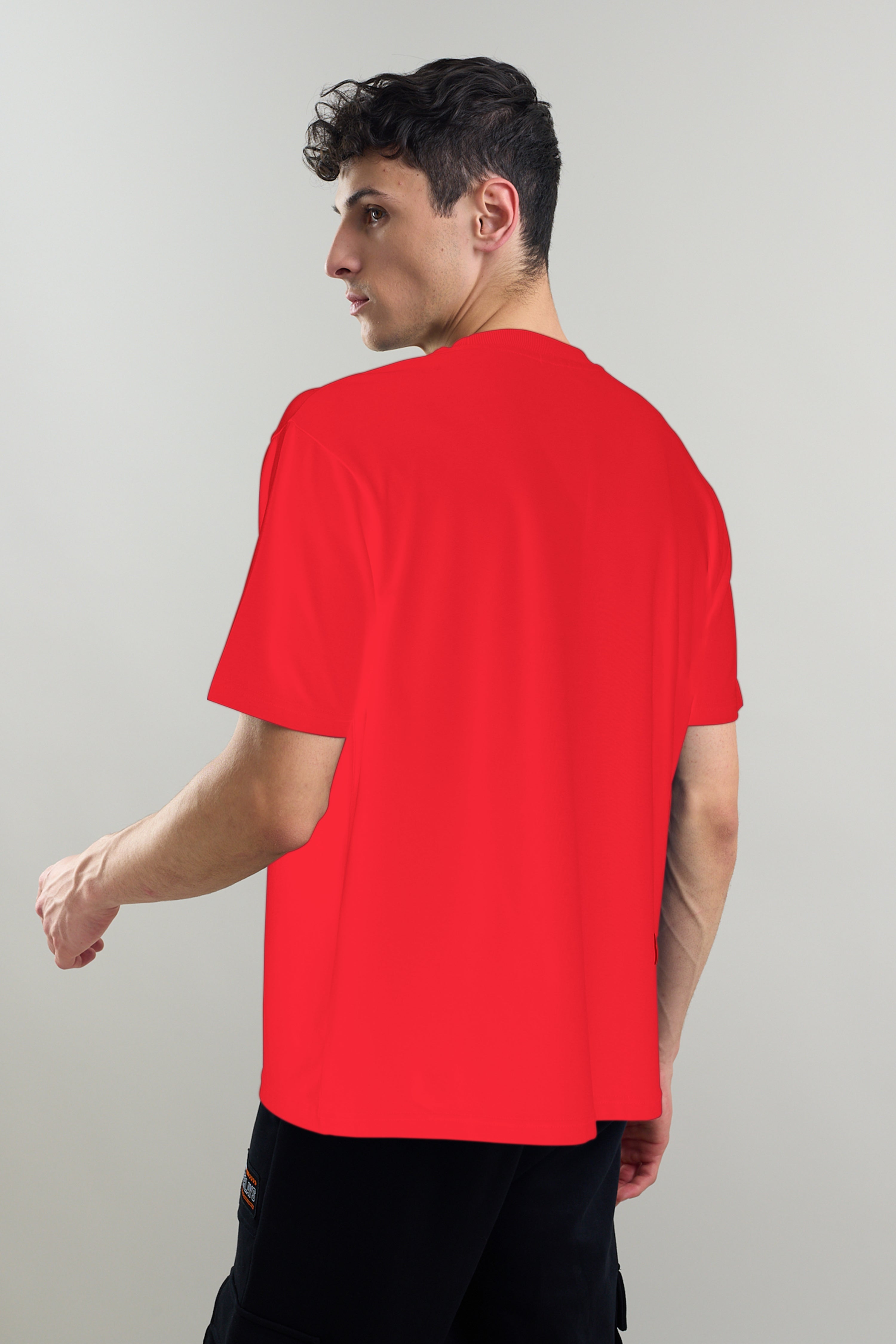 Be The Change Red  Relaxed Fit T-shirt - Ultra Soft