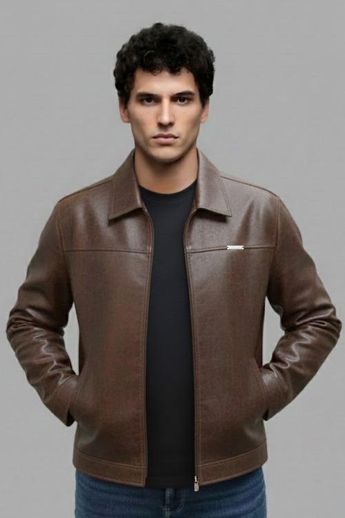 Hazel Miler Brown Textured