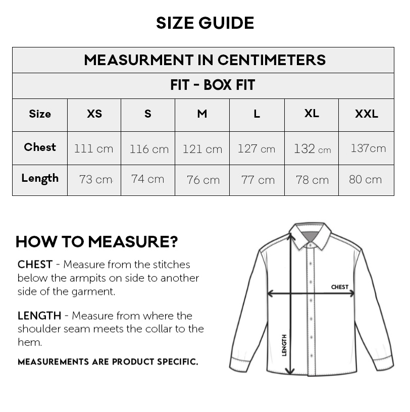 Size Chart CM
