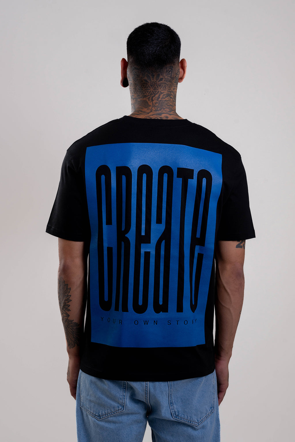 ⁠Create Relaxed Fit 100% Soft Cotton T-shirt