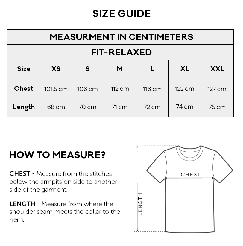 Size Chart CM