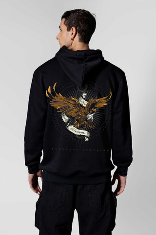 The Freedom Raven Oversized Hoodies