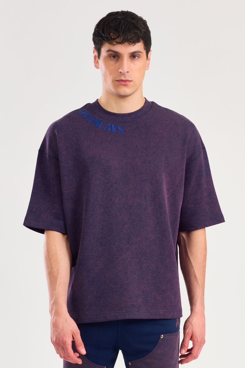Purple Vortex Oversized T-Shirt