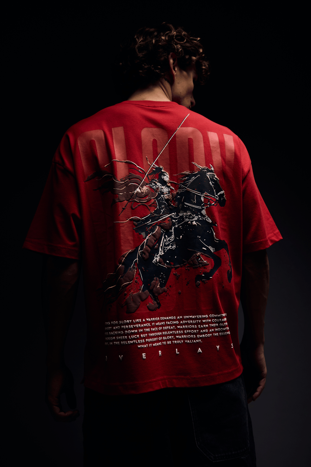 Glory Arc Relaxed Fit T-Shirt - 100% Cotton