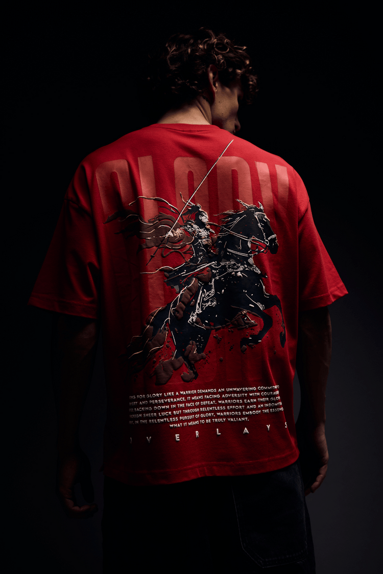 Glory Arc Relaxed Fit T-Shirt - 100% Cotton