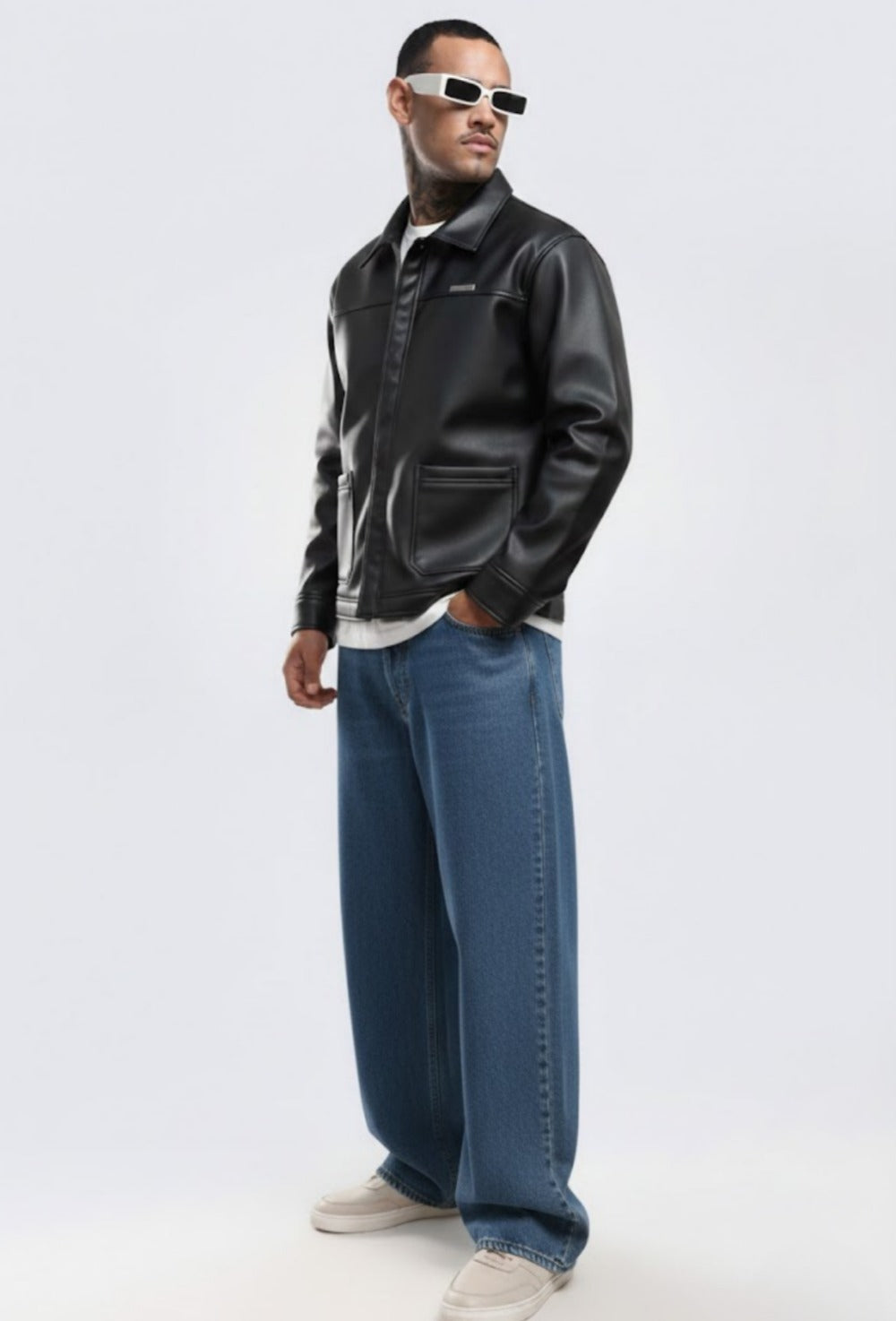 Raven Miler Faux Leather Jacket