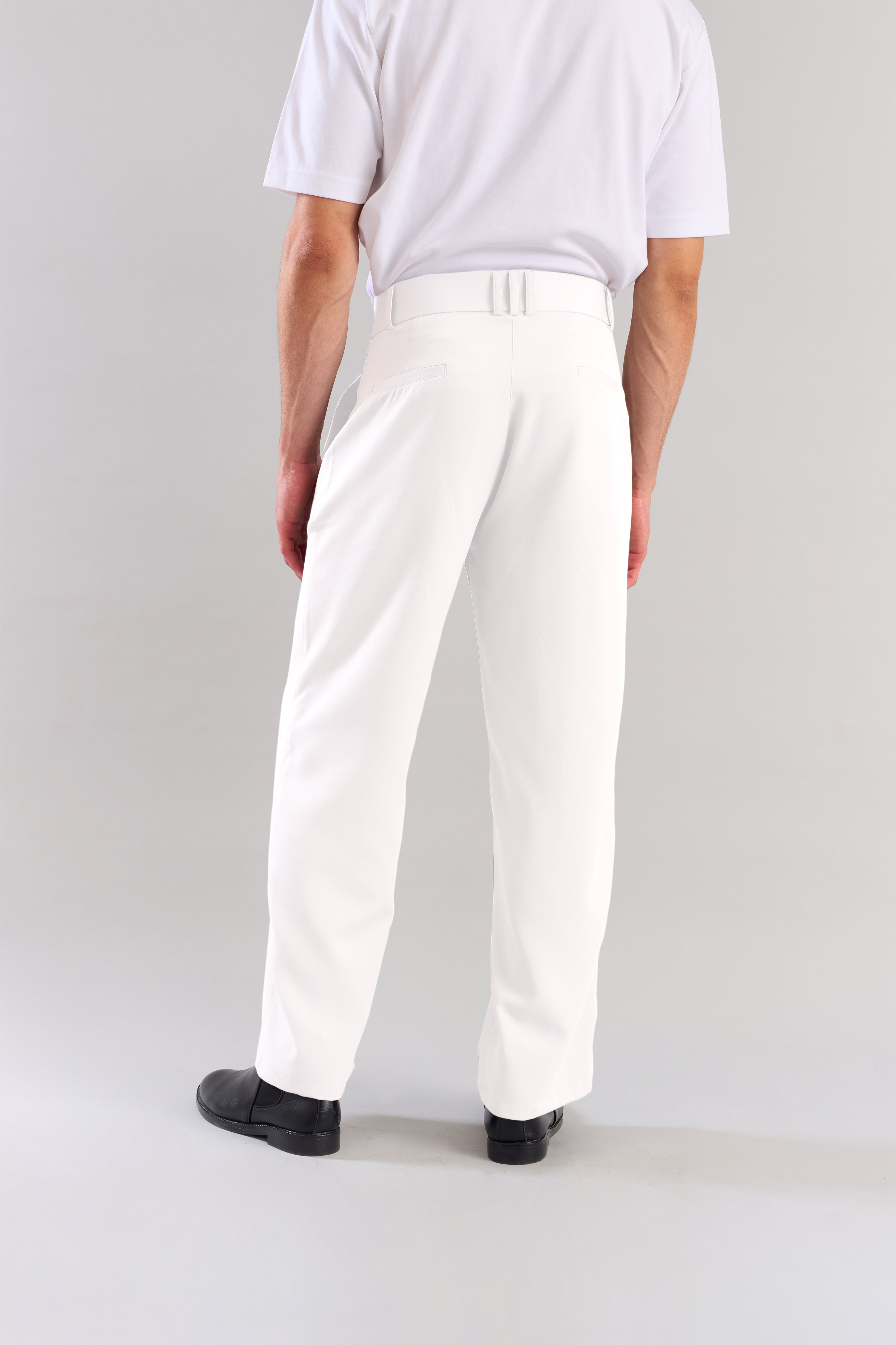 White Korean Pant