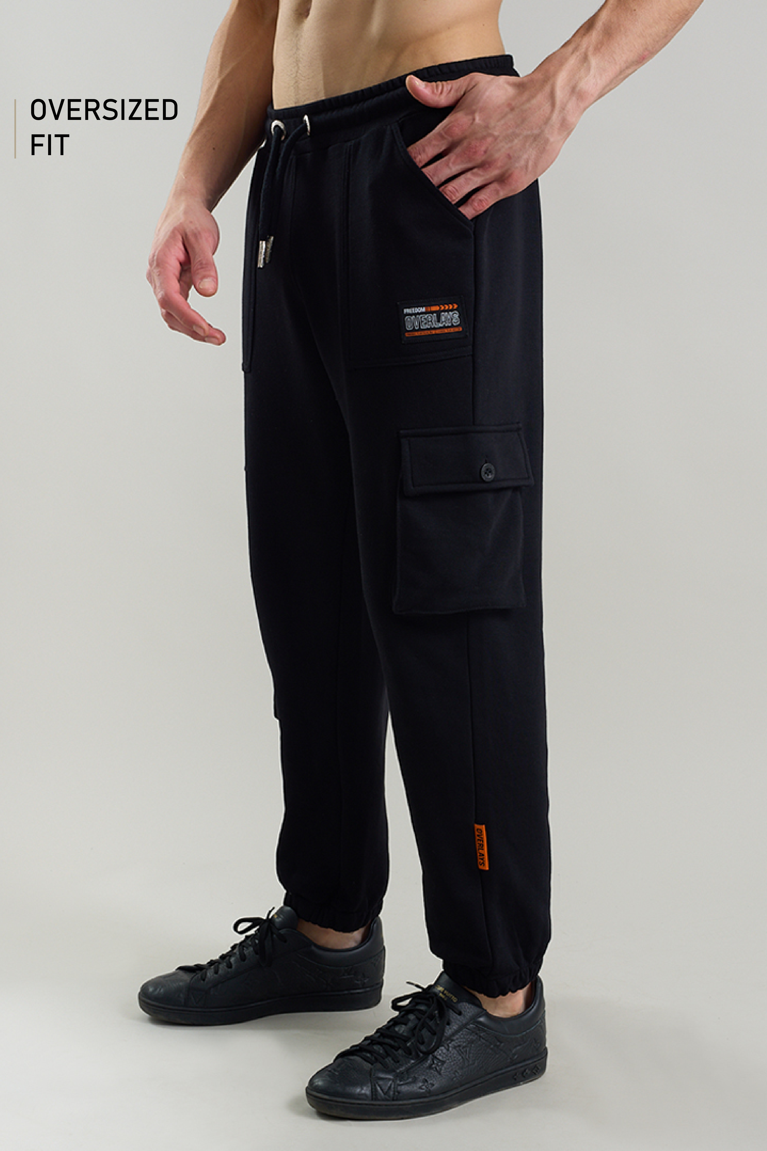 Heavy Weight Combat Black Joggers
