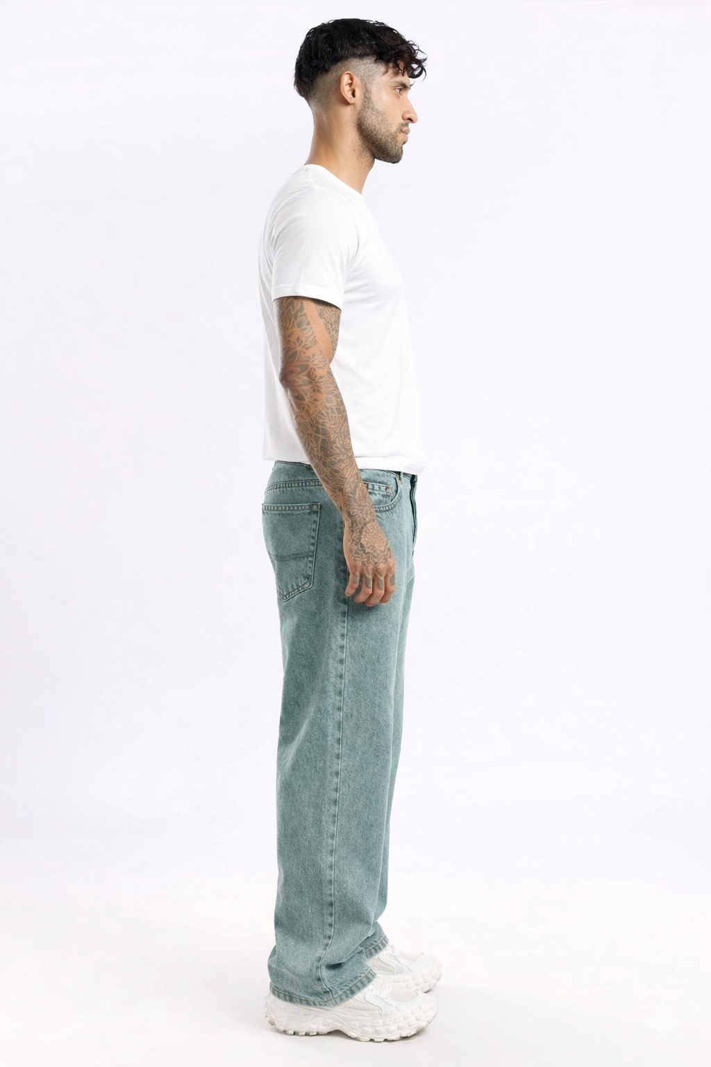 Moss Vintage Washed Cargo