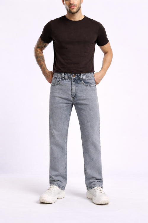 Shadow Mist Grey Vintage Washed Cargo