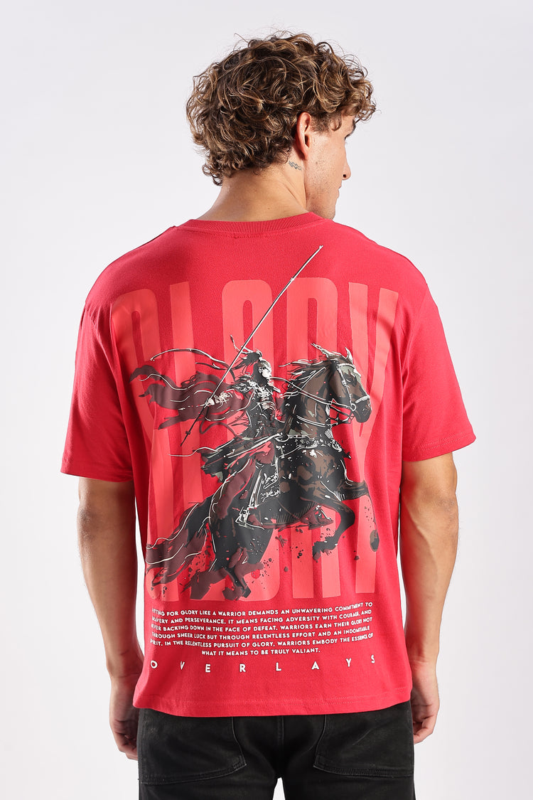 Glory Arc Relaxed Fit T-Shirt - 100% Cotton