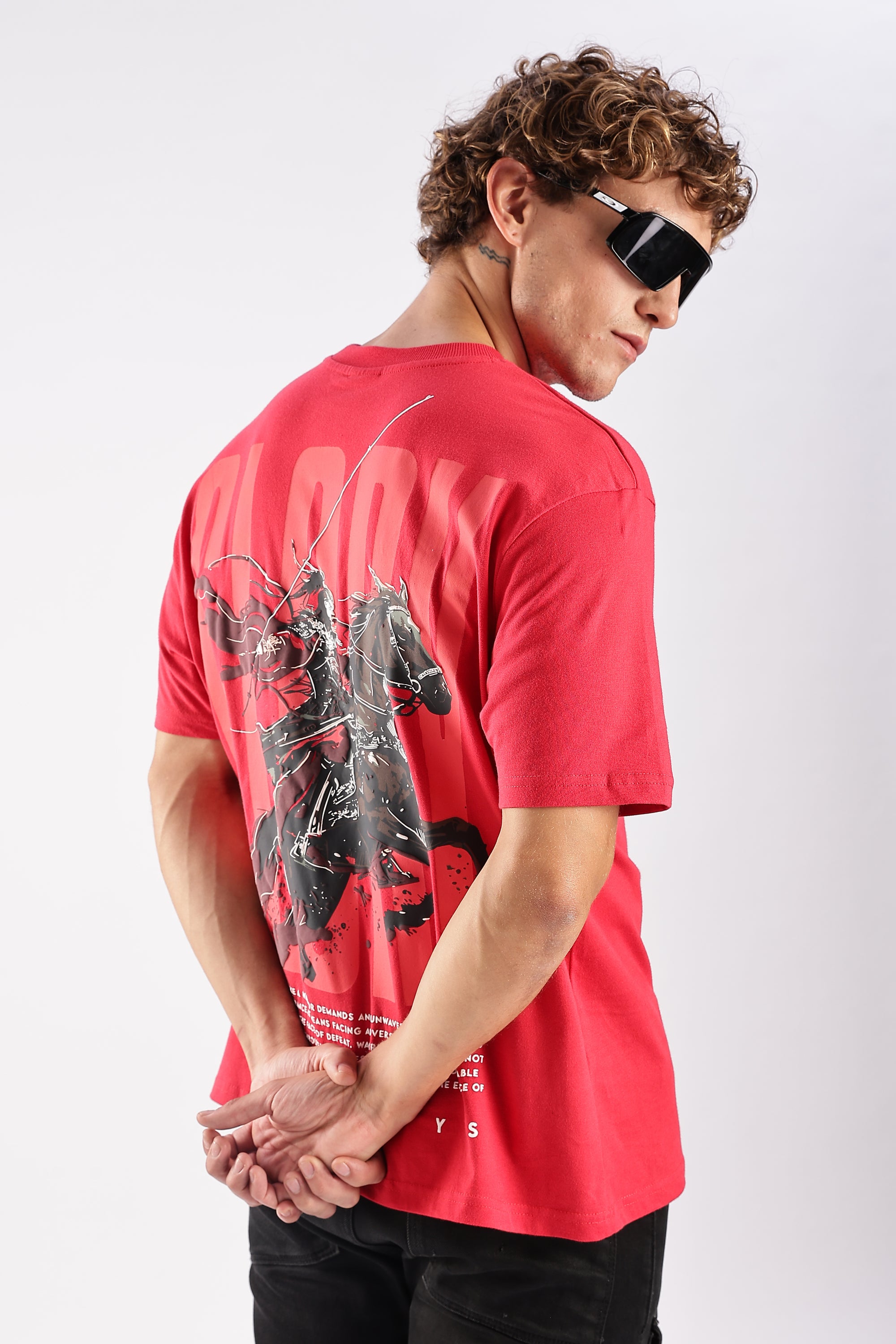 Glory Arc Relaxed Fit T-Shirt - 100% Cotton